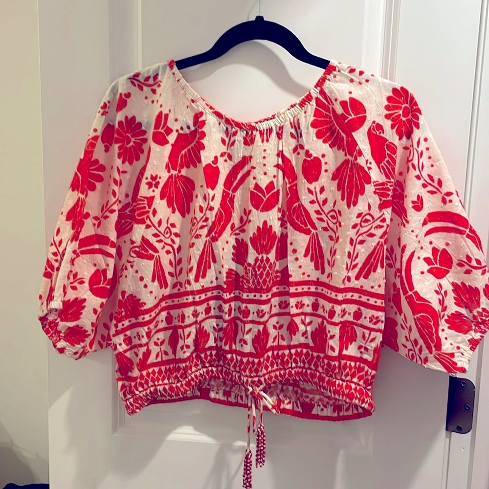 Farm Rio Jungle Flow Top